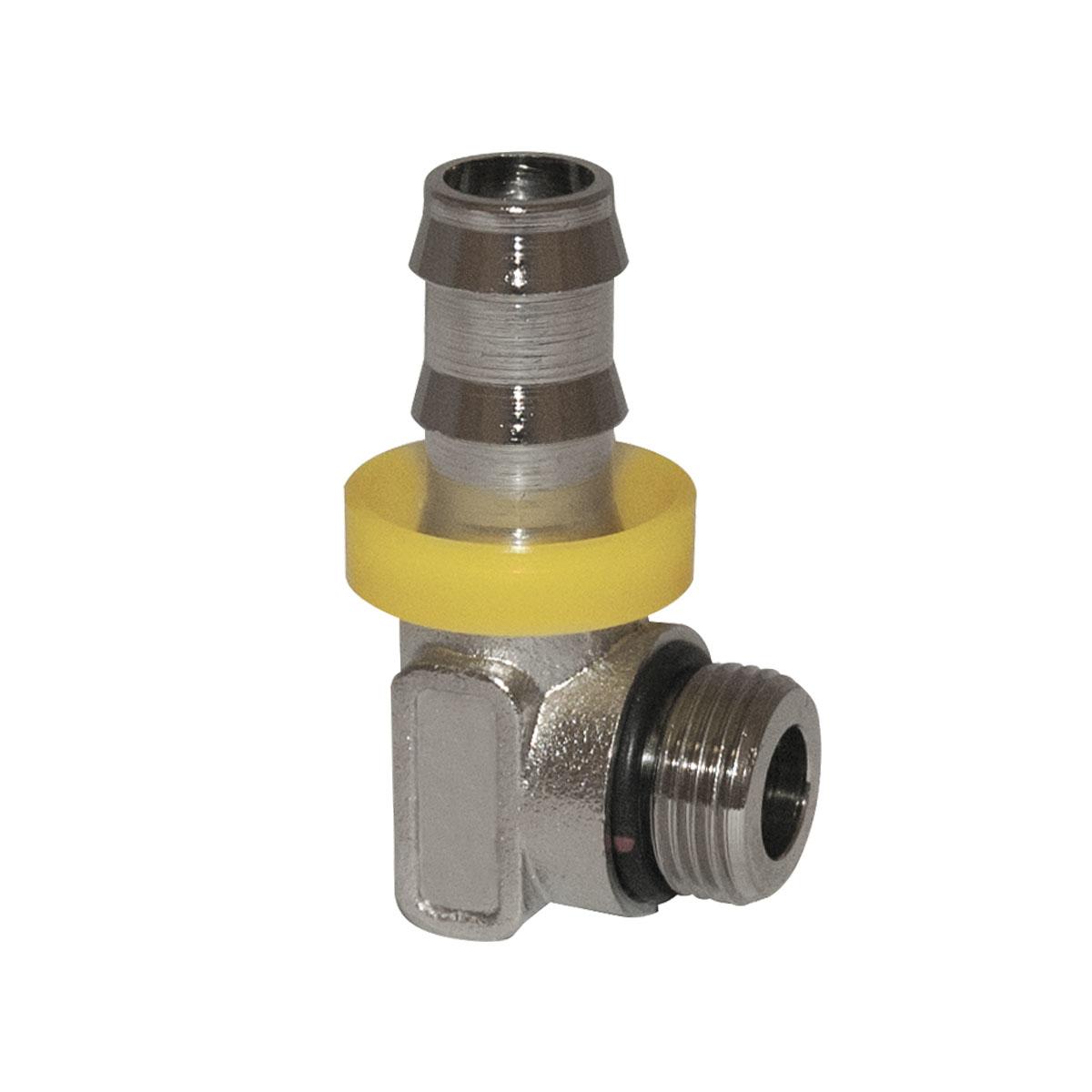 Złączka Kątowa Do Węża, Push Lock (Francuska Seria Matic 9)