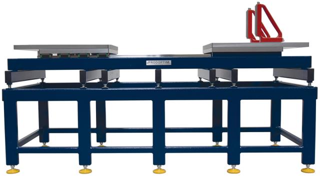 Stół do obsługi form ze wspornikami magnetycznymi 6 ton
