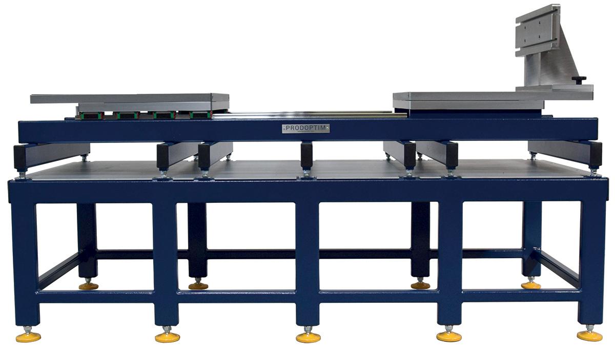 Stół do obsługi form z wspornikami mechanicznymi - 6 ton
